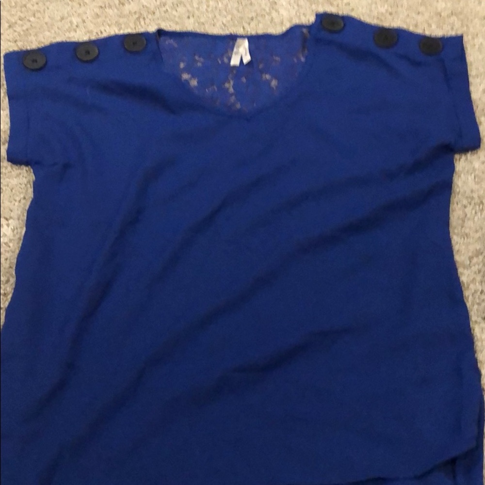 Blue blouse